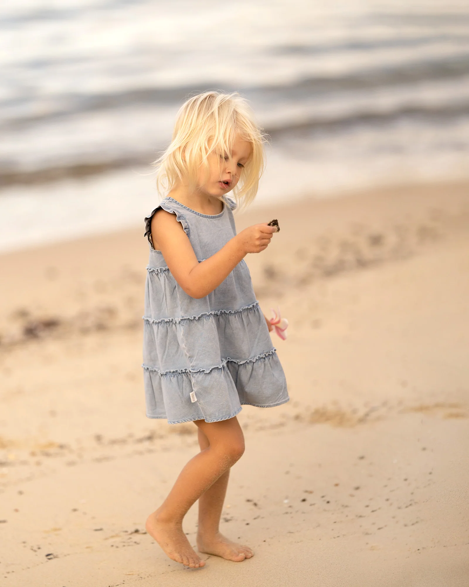 Baby Dress Tiered Indiana - Image 4