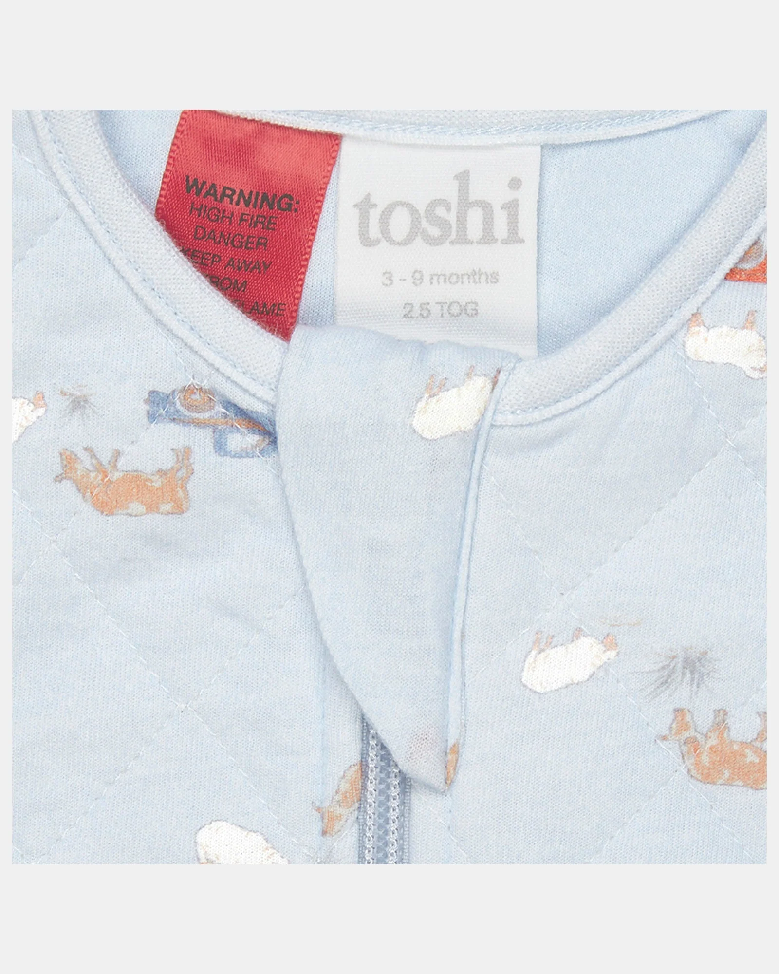 Baby Sleep Bag Sleeveless 1 TOG Classic Sheep Station - Image 6