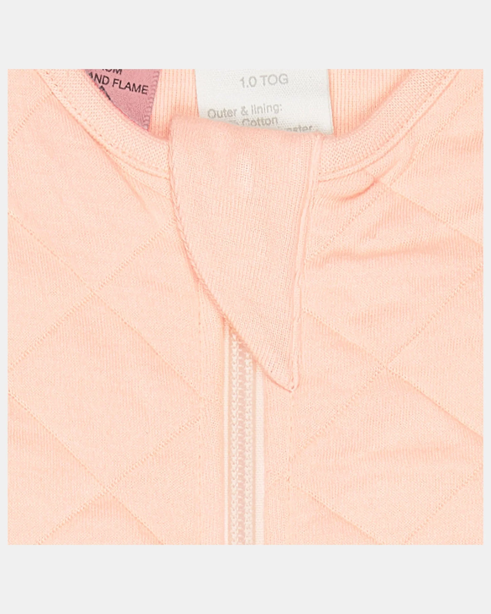 Baby Sleep Bag Sleeveless 1 TOG Dreamtime Organic Blush - Image 7