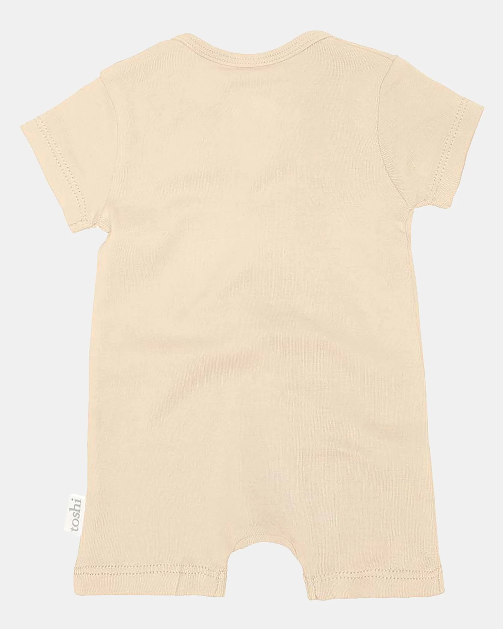 Dreamtime Organic Onesie S/S Almond - Image 2