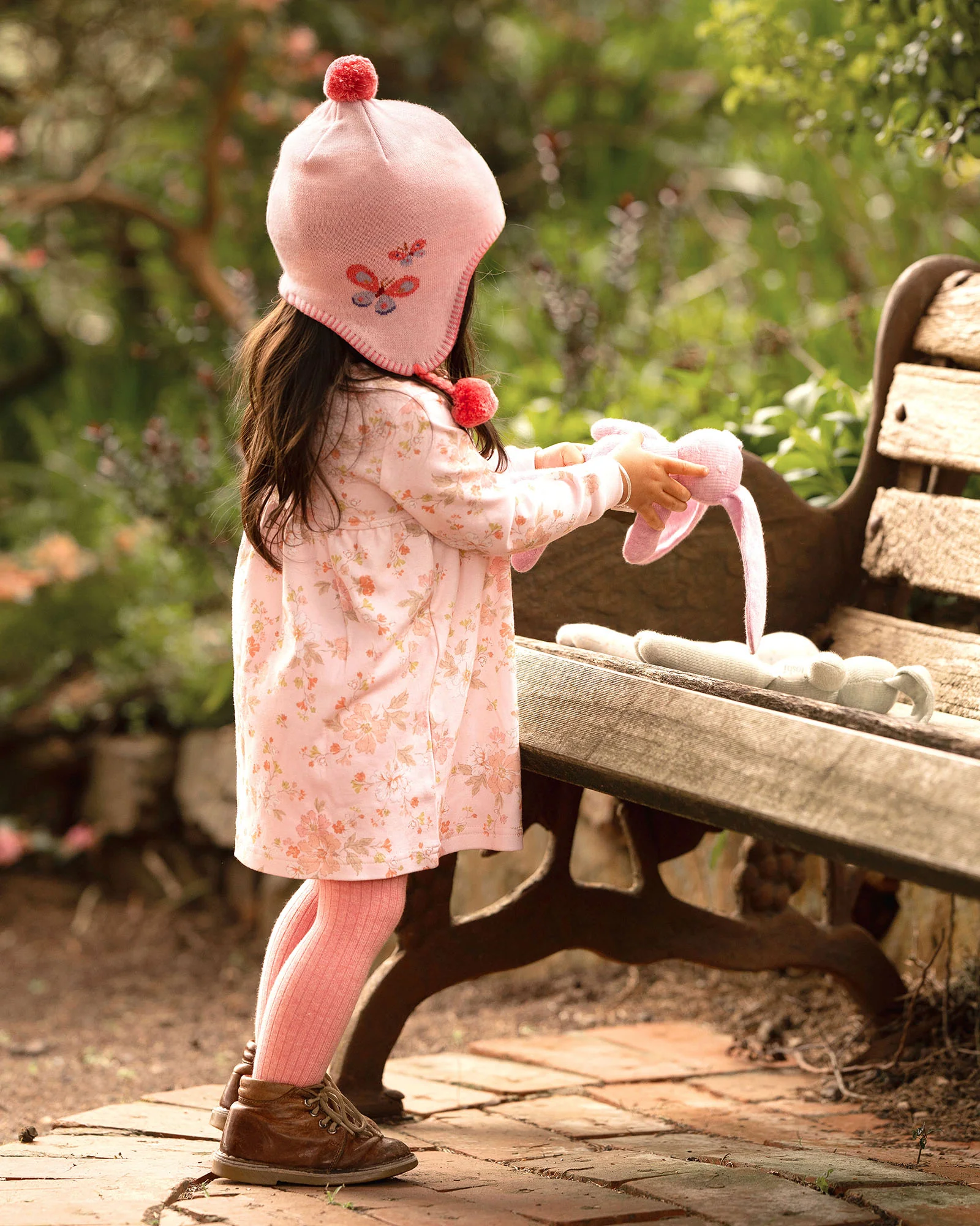 Knit Dress Classic L/S Marnie Pearl - Image 2
