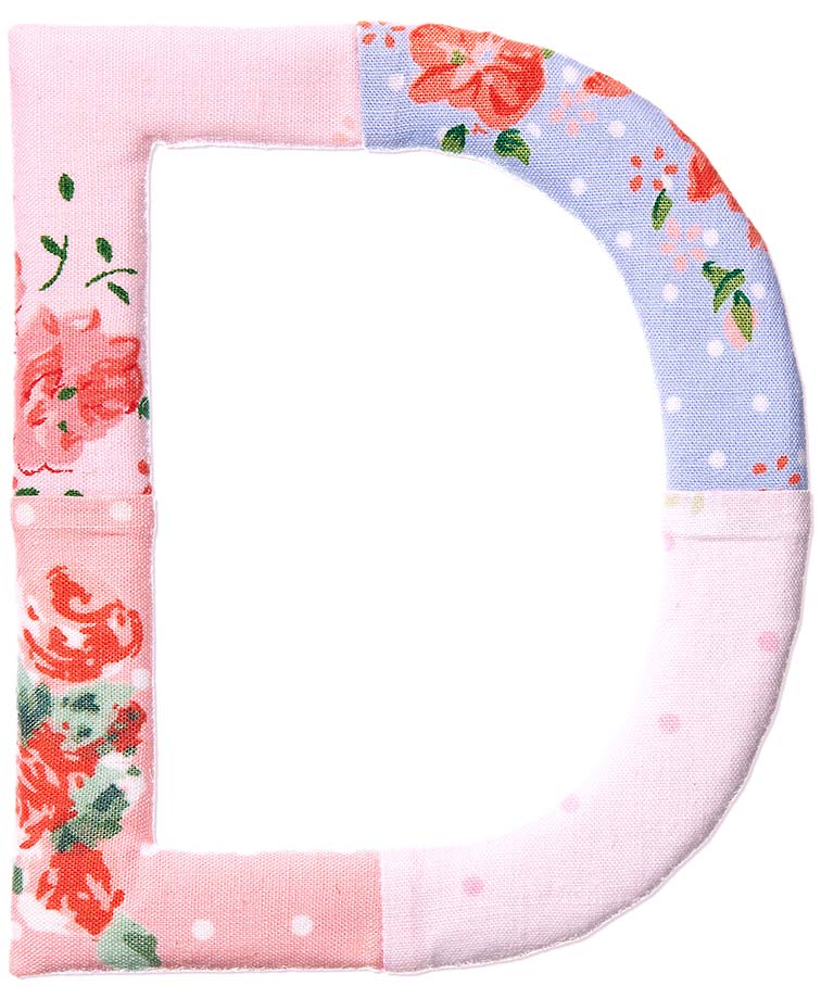 Letter D Rose