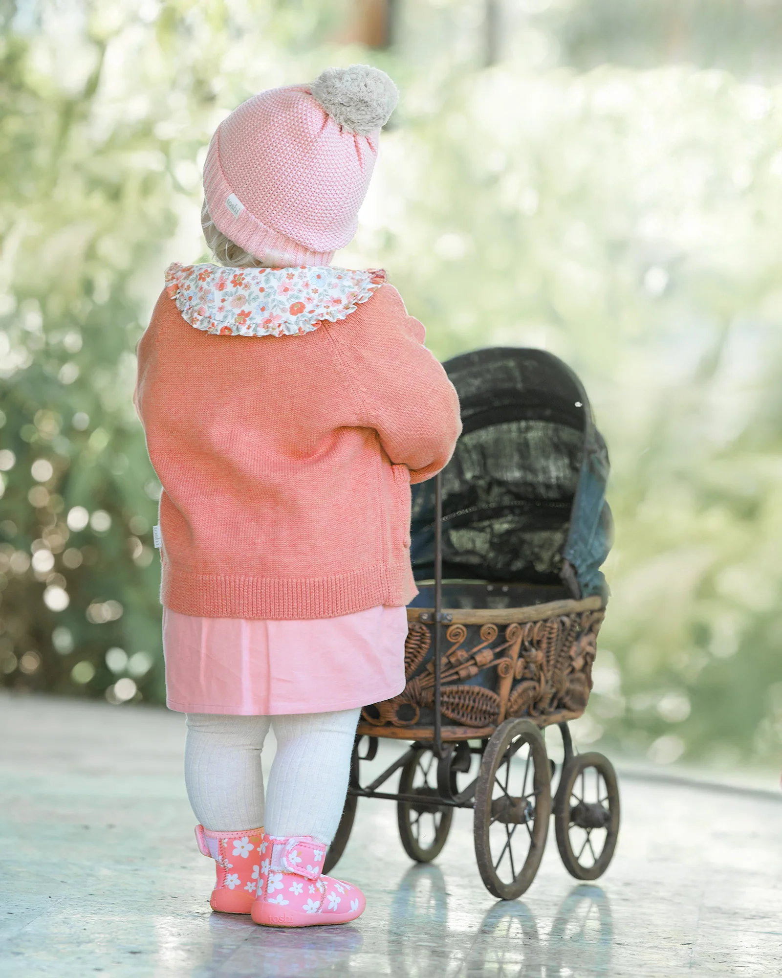 Organic Beanie Bobby Misty Rose - Image 4