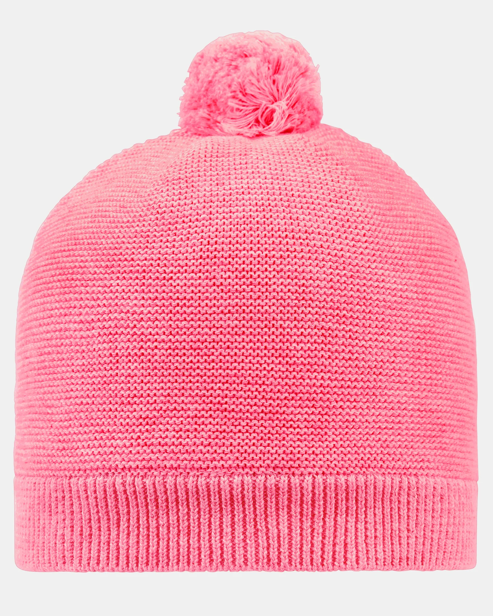 Organic Beanie Love Fuschia
