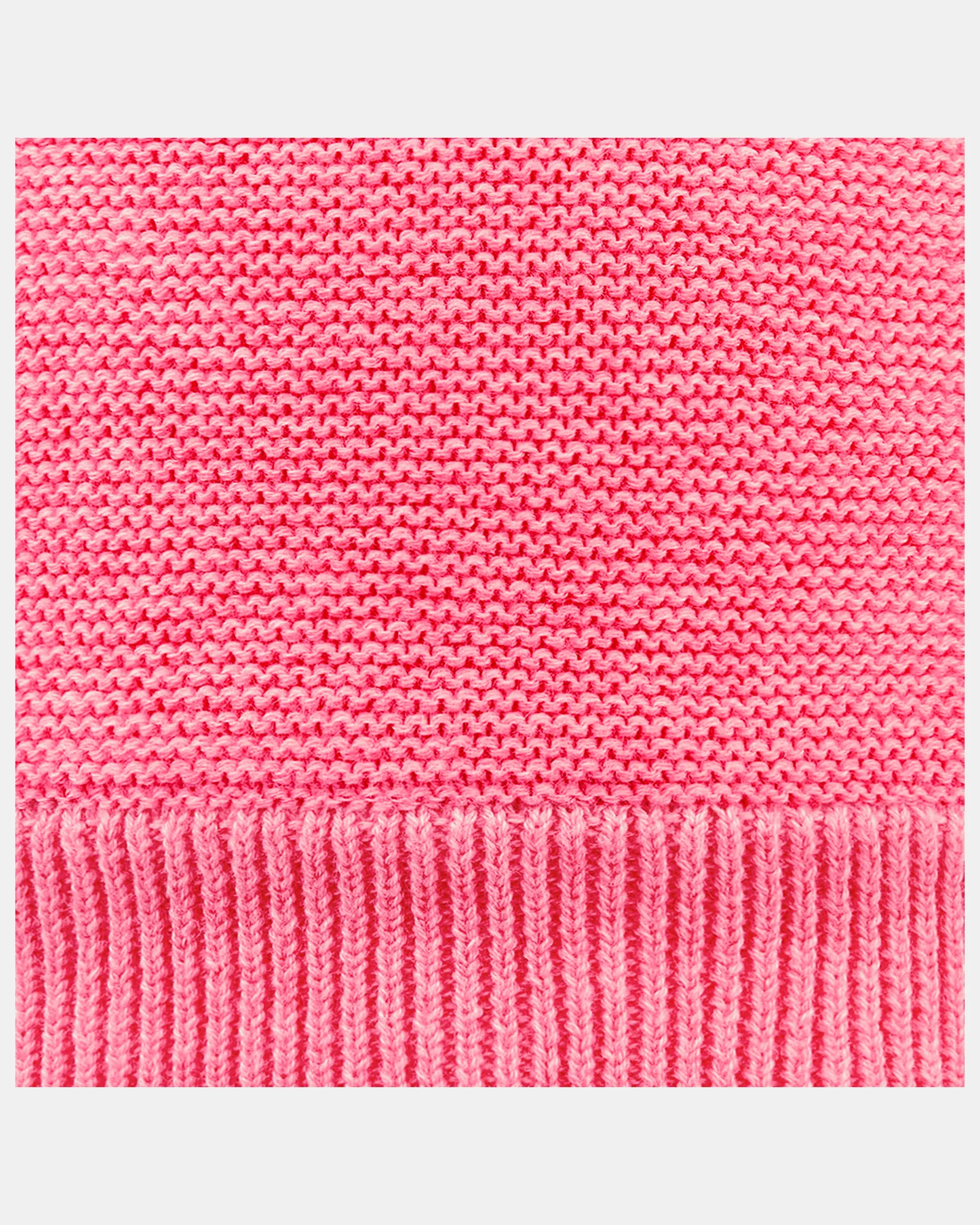 Organic Beanie Love Fuschia - Image 2
