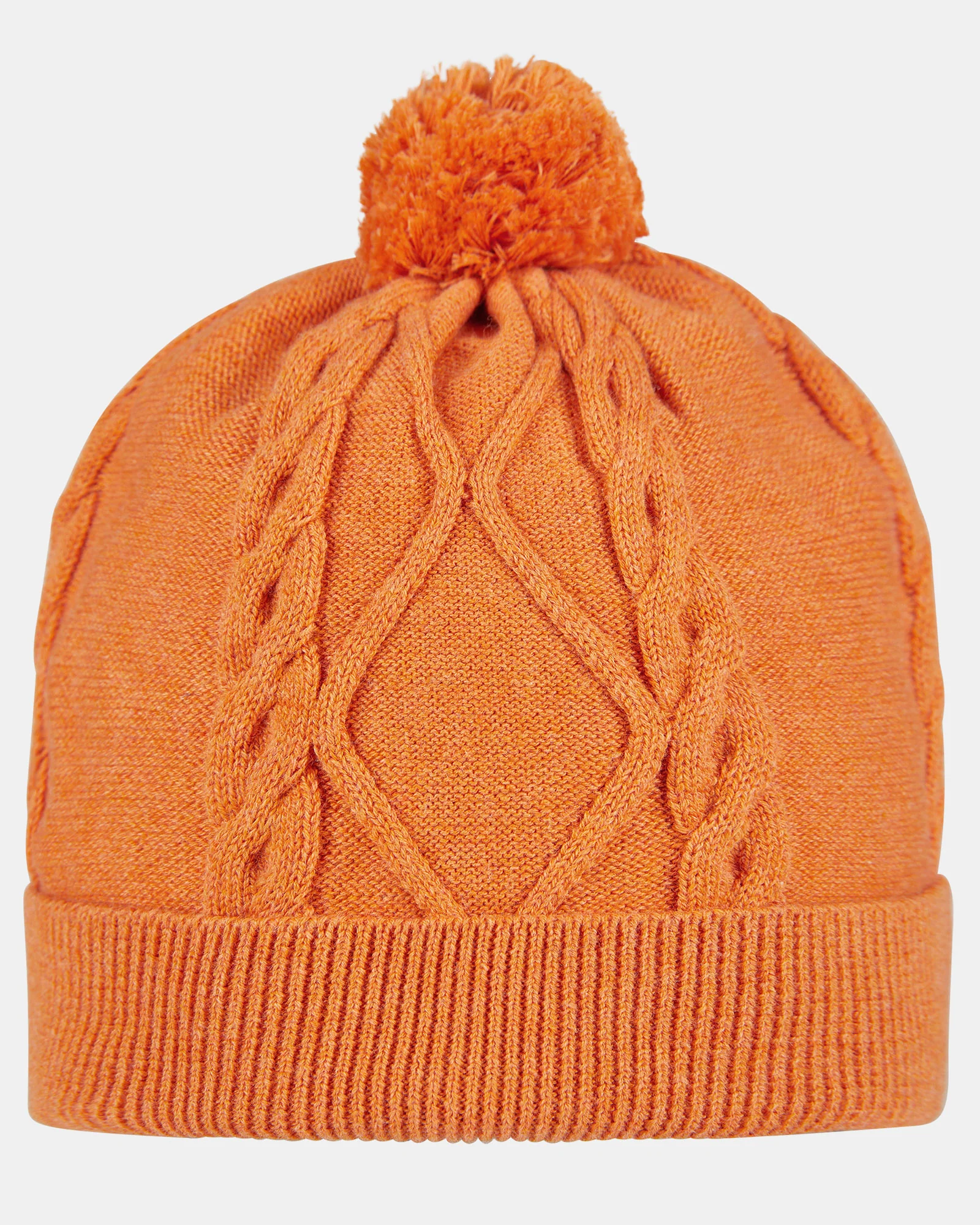 Organic Beanie Ziggy Tangerine