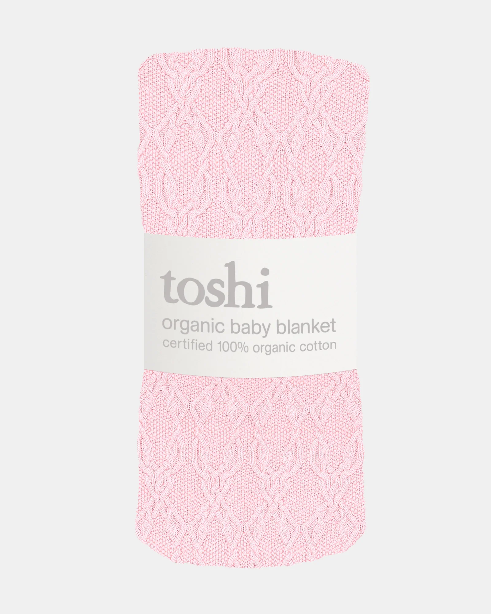 Organic Blanket Bowie Misty Rose - Image 2