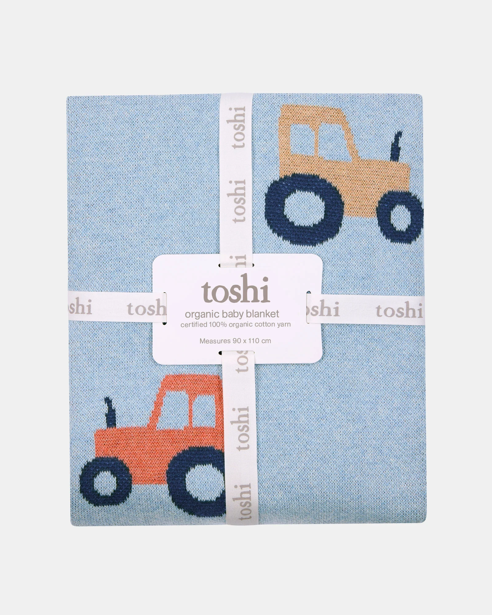 Organic Blanket Mystical Tiny Tractors - Image 4