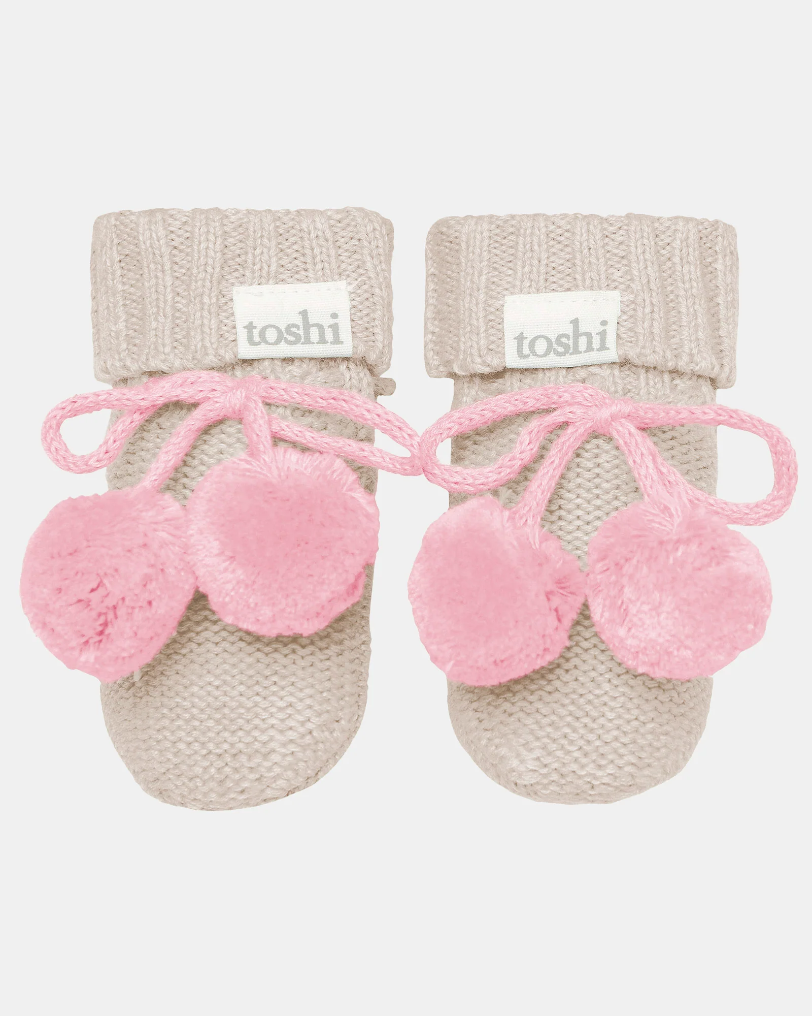 Organic Booties Bobby Oatmeal
