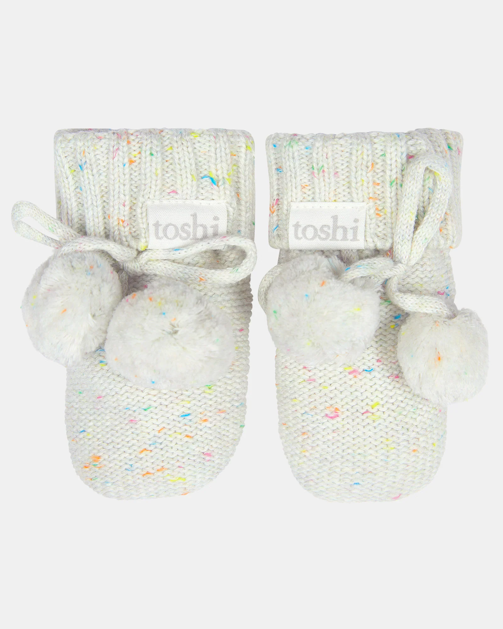 Organic Booties Marley Snowflake