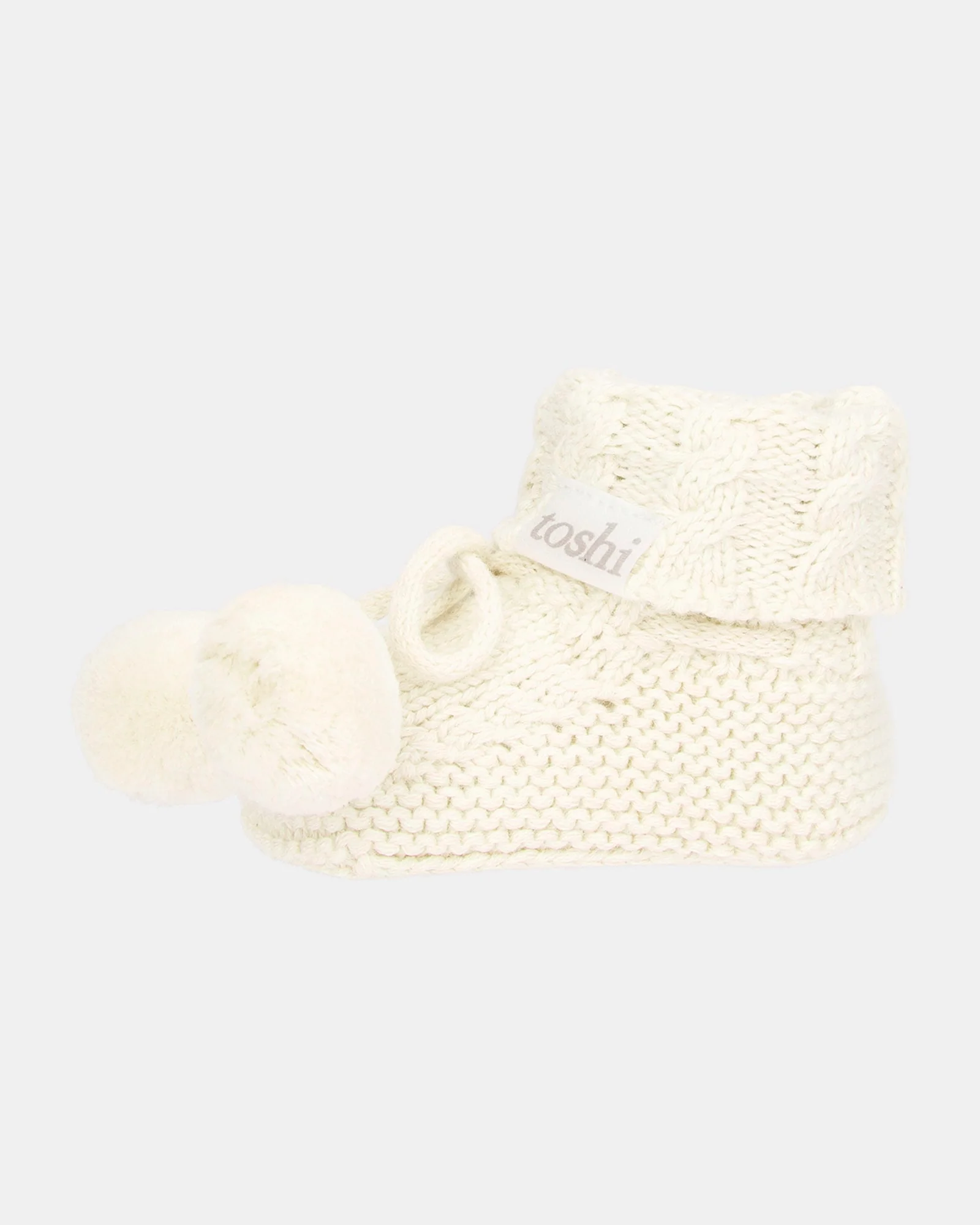 Organic Booties Yummy Cream - Image 3