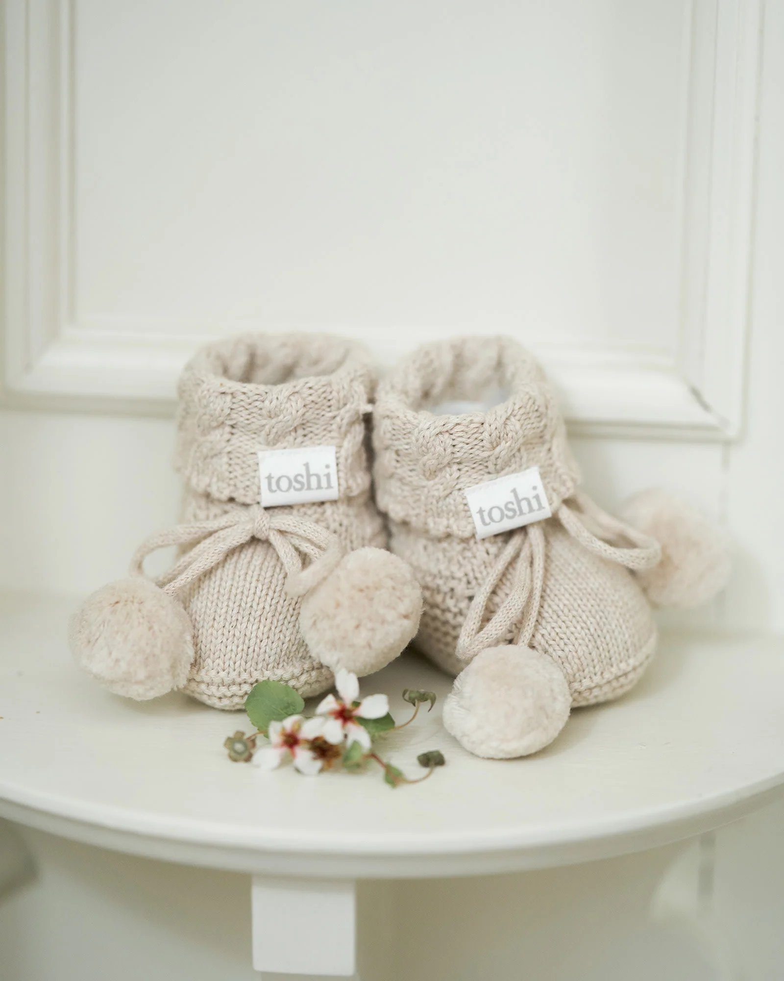 Organic Booties Yummy Oatmeal - Image 4