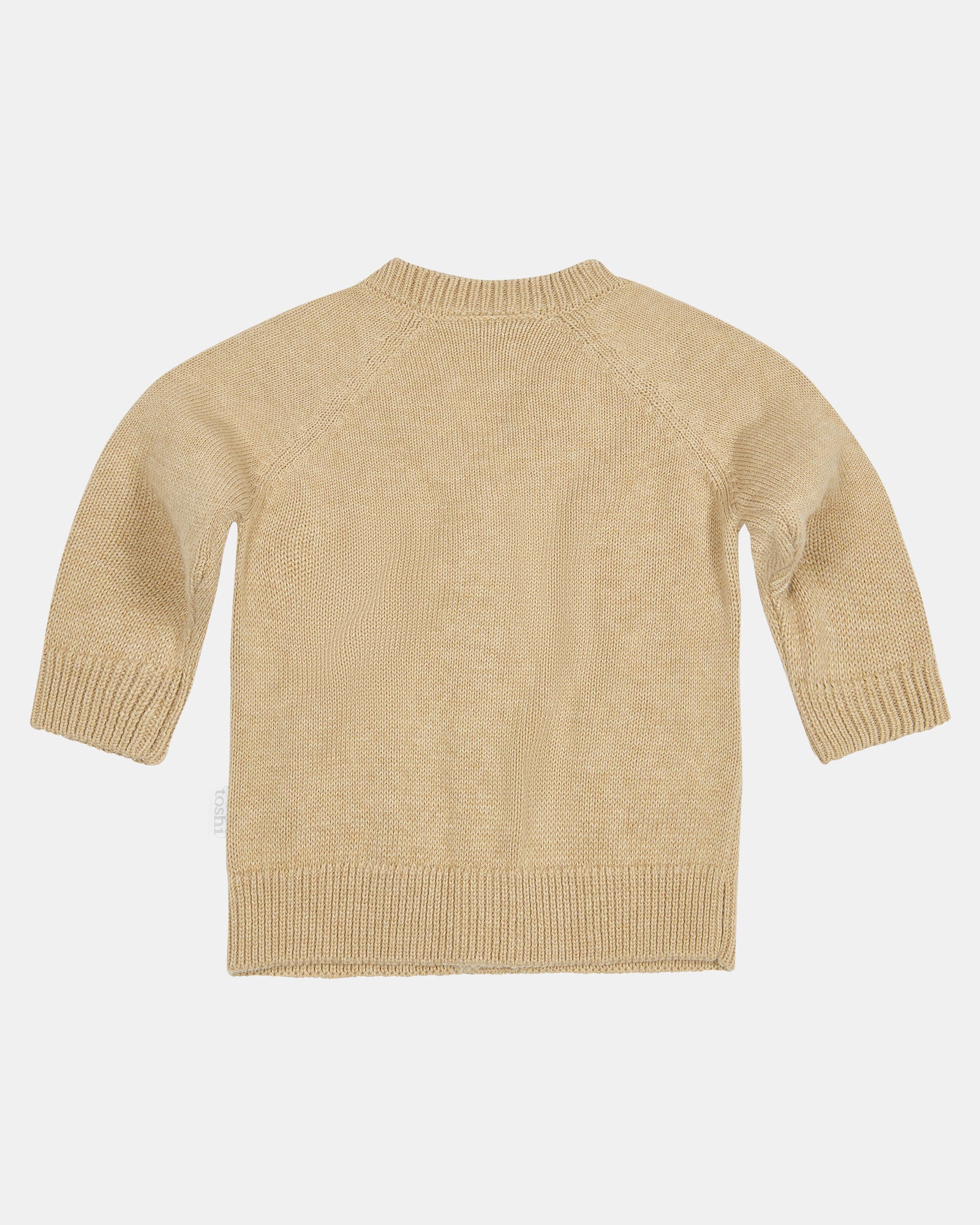 Organic Cardigan Remy Driftwood - Image 3