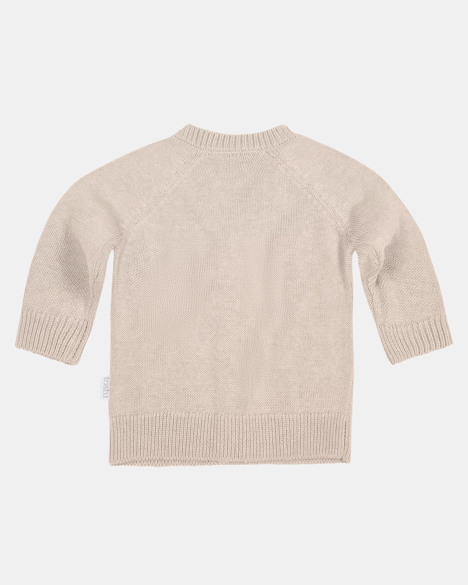 Organic Cardigan Remy Oatmeal - Image 3