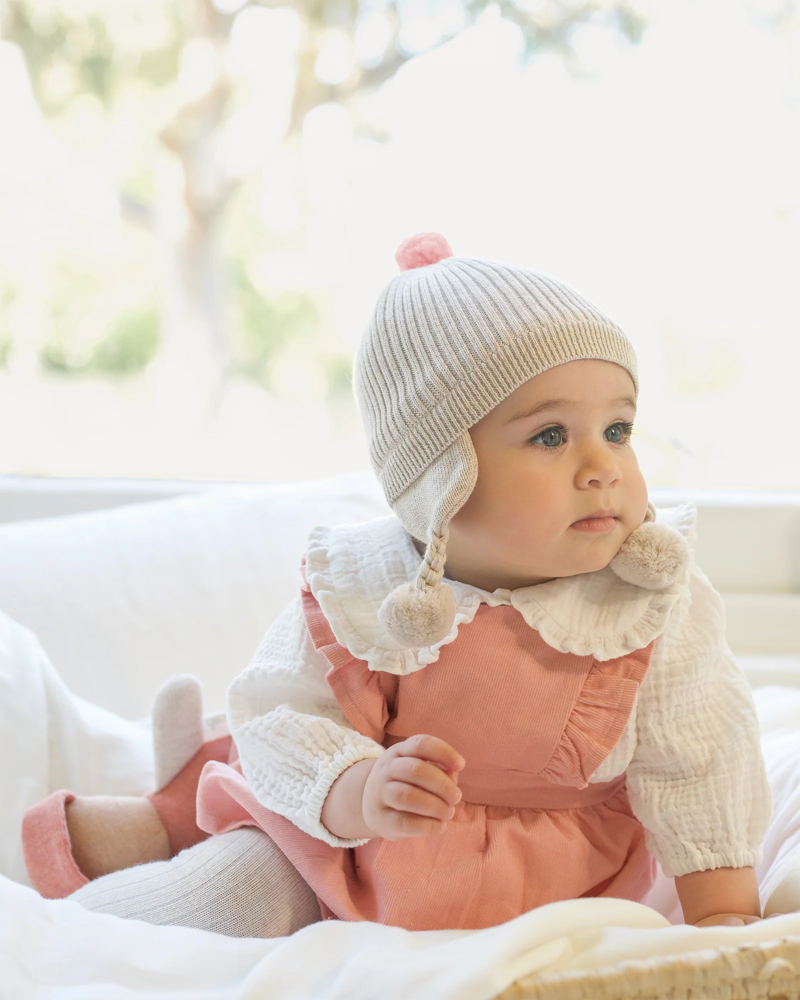 Organic Earmuff Bobby Oatmeal - Image 2
