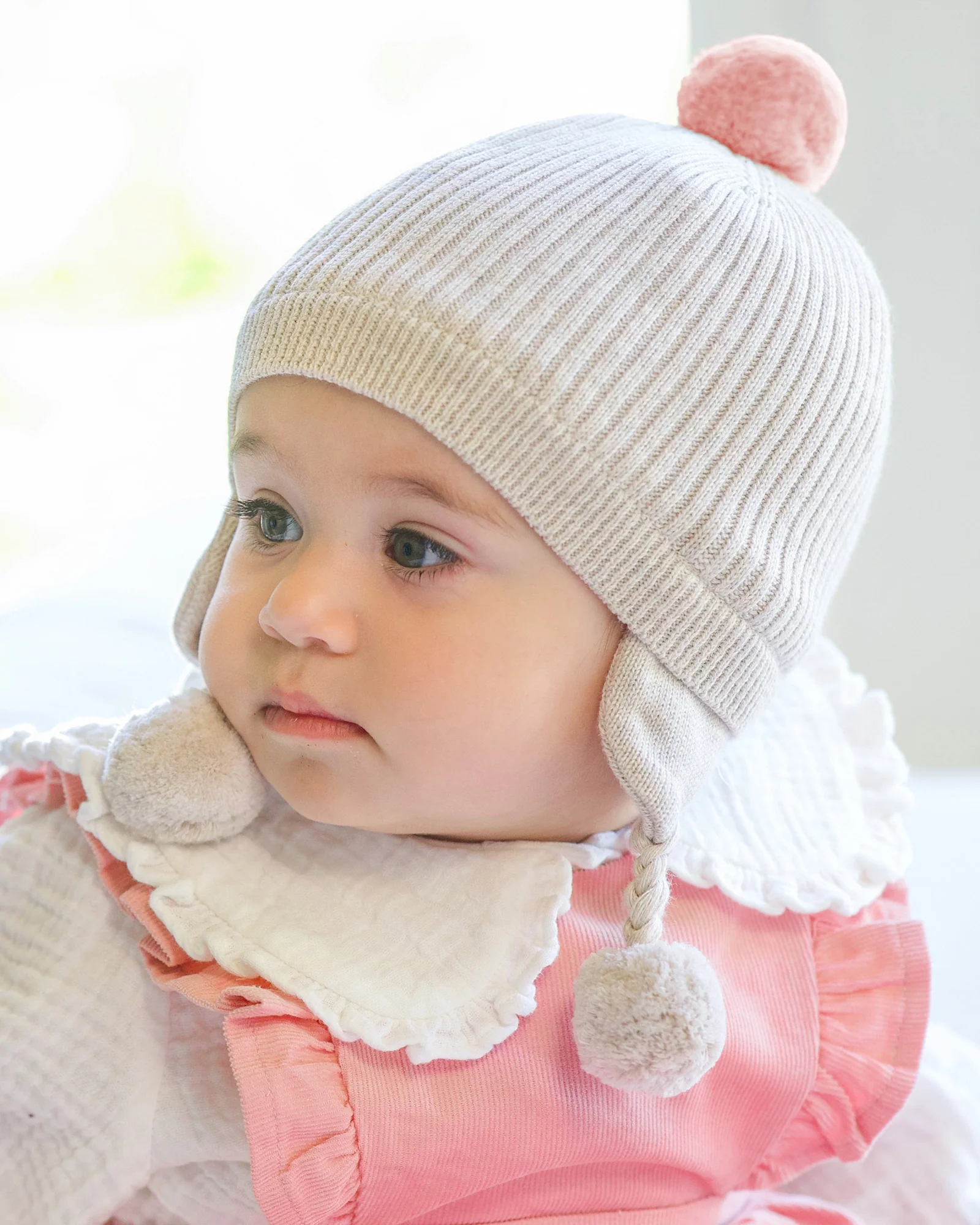 Organic Earmuff Bobby Oatmeal - Image 4