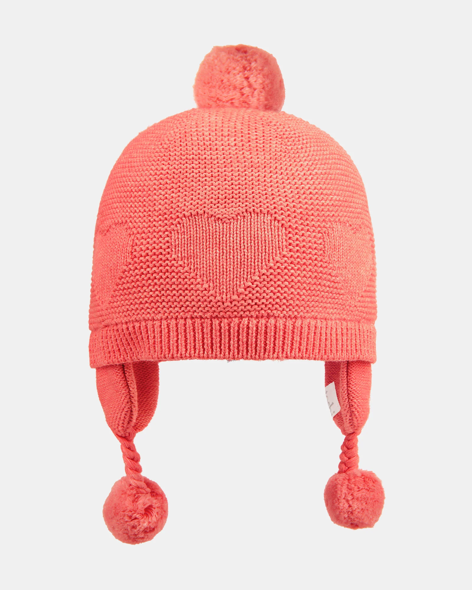 Organic Earmuff Heart Paprika