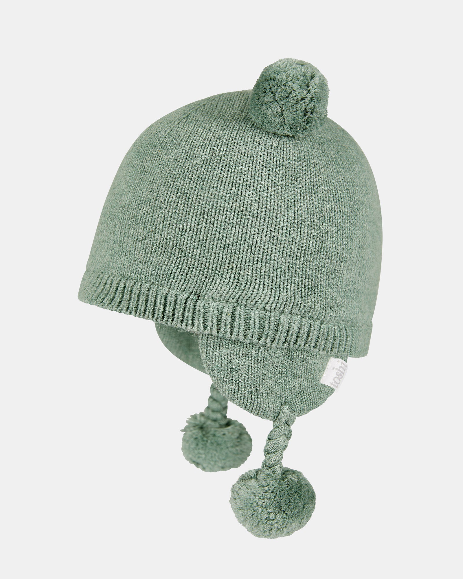 Organic Earmuff Snowy Eucalyptus - Image 4
