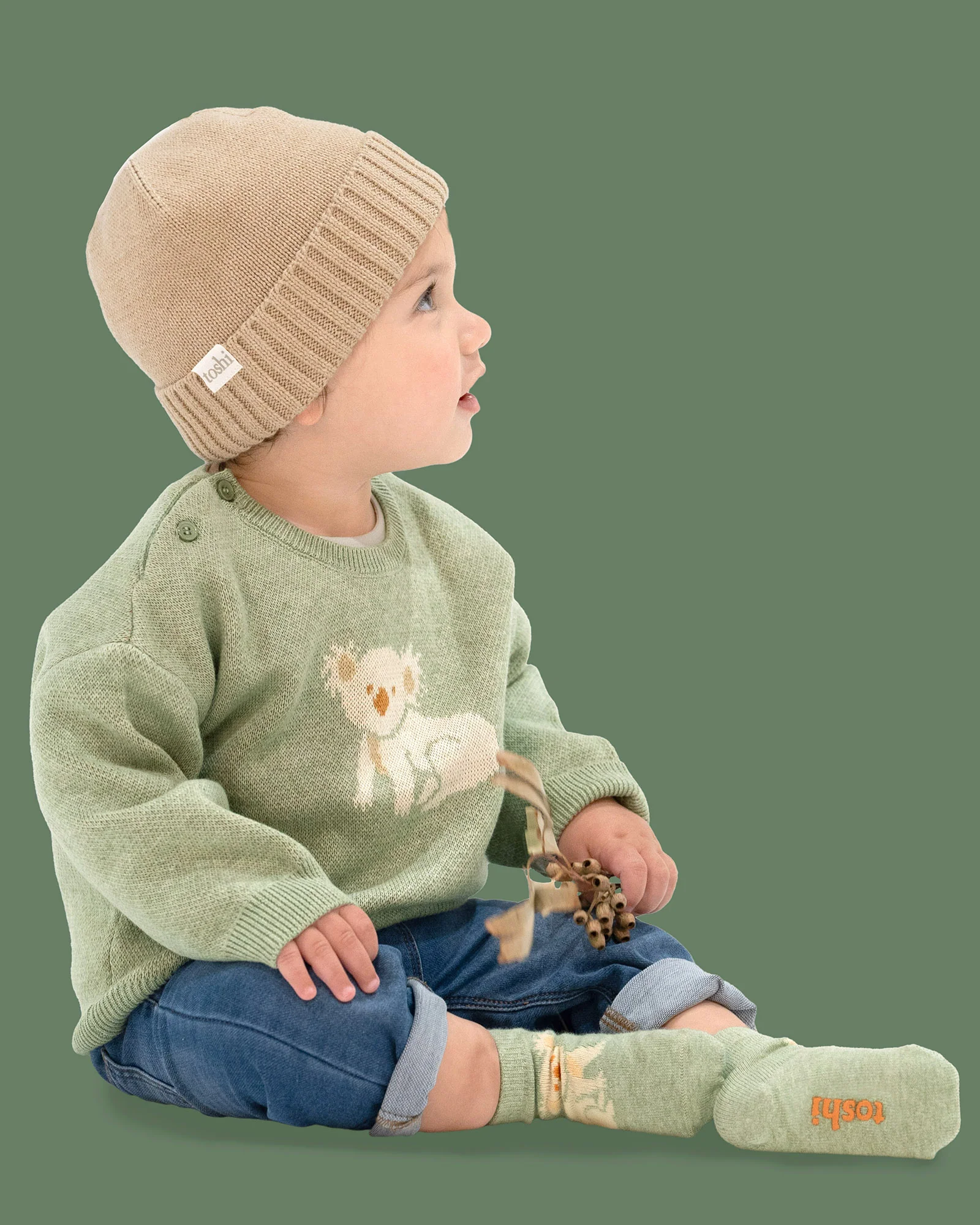Organic Pullover Storytime Koala - Image 2