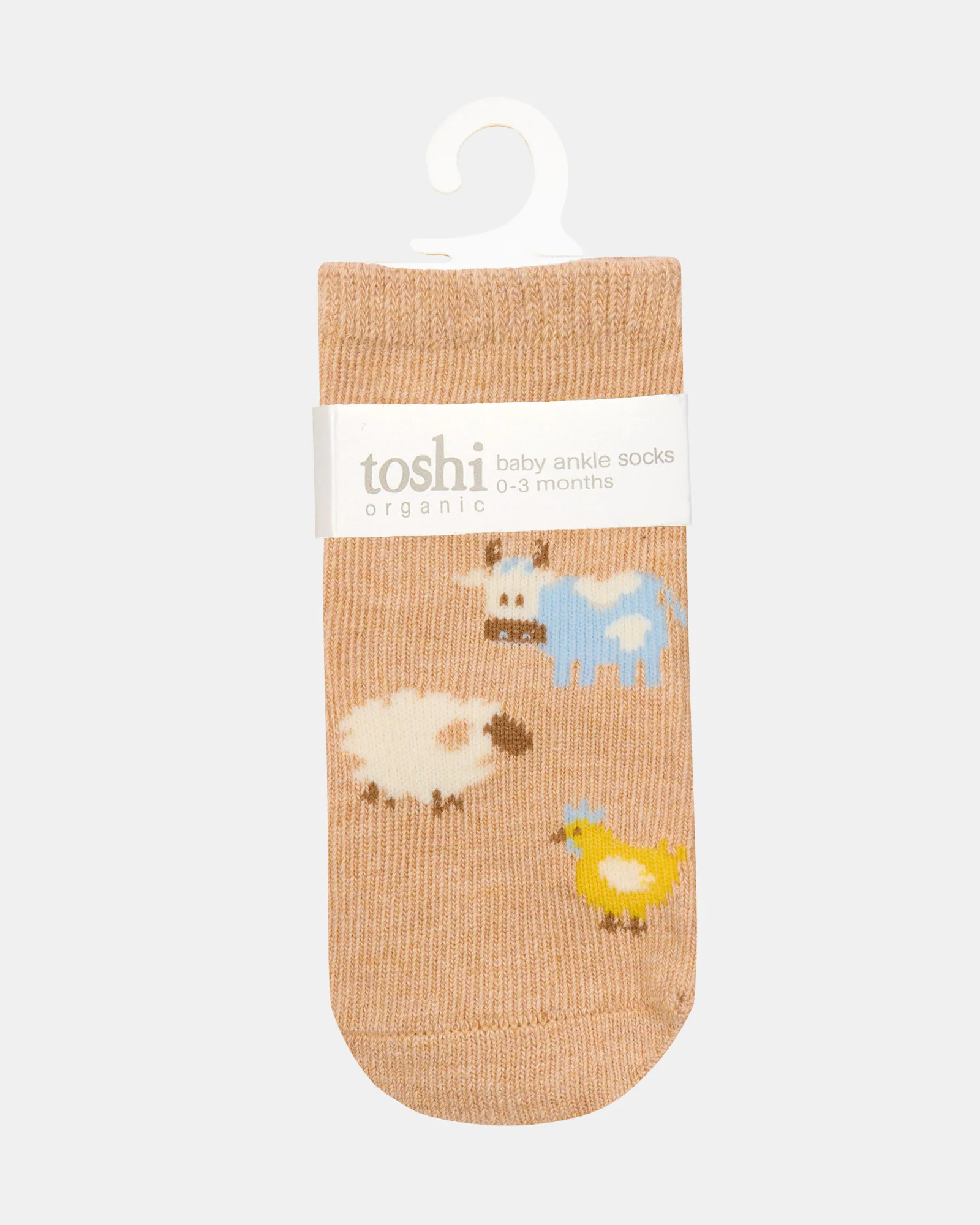 Organic Socks Ankle Jacquard Farm Buddies - Image 4