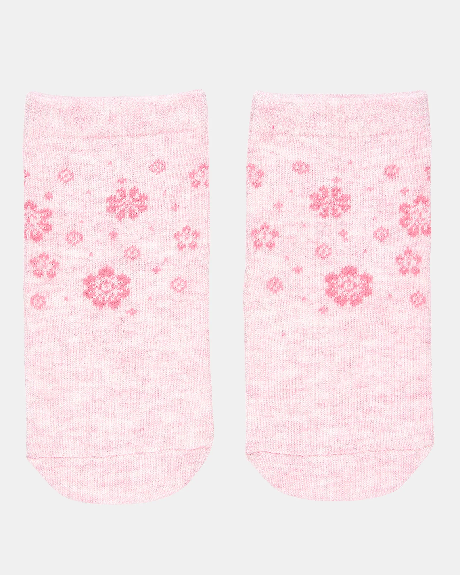 Organic Socks Ankle Jacquard Fleur