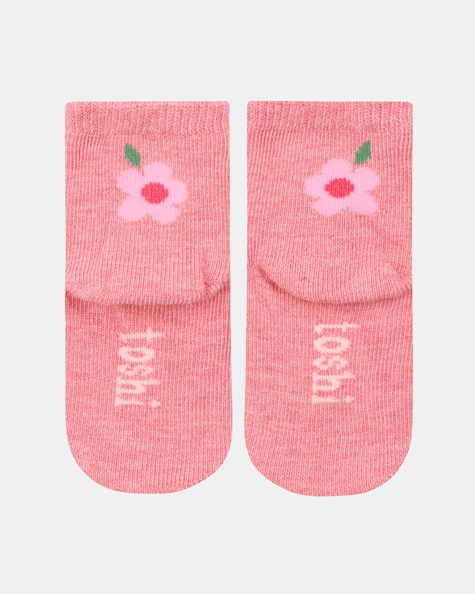 Organic Socks Ankle Jacquard Rosie Posie - Image 3