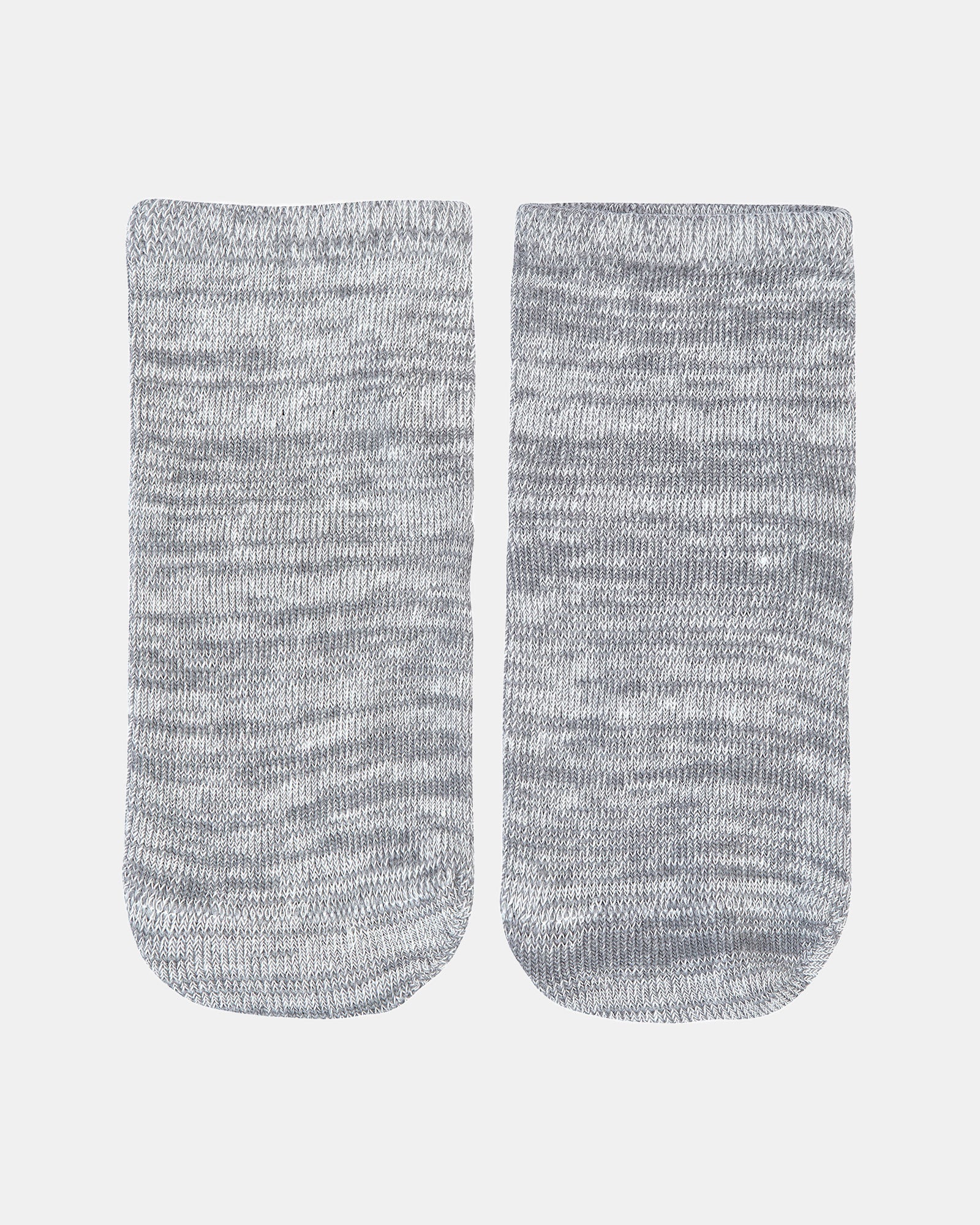 Organic Socks Ankle Marle Pebble