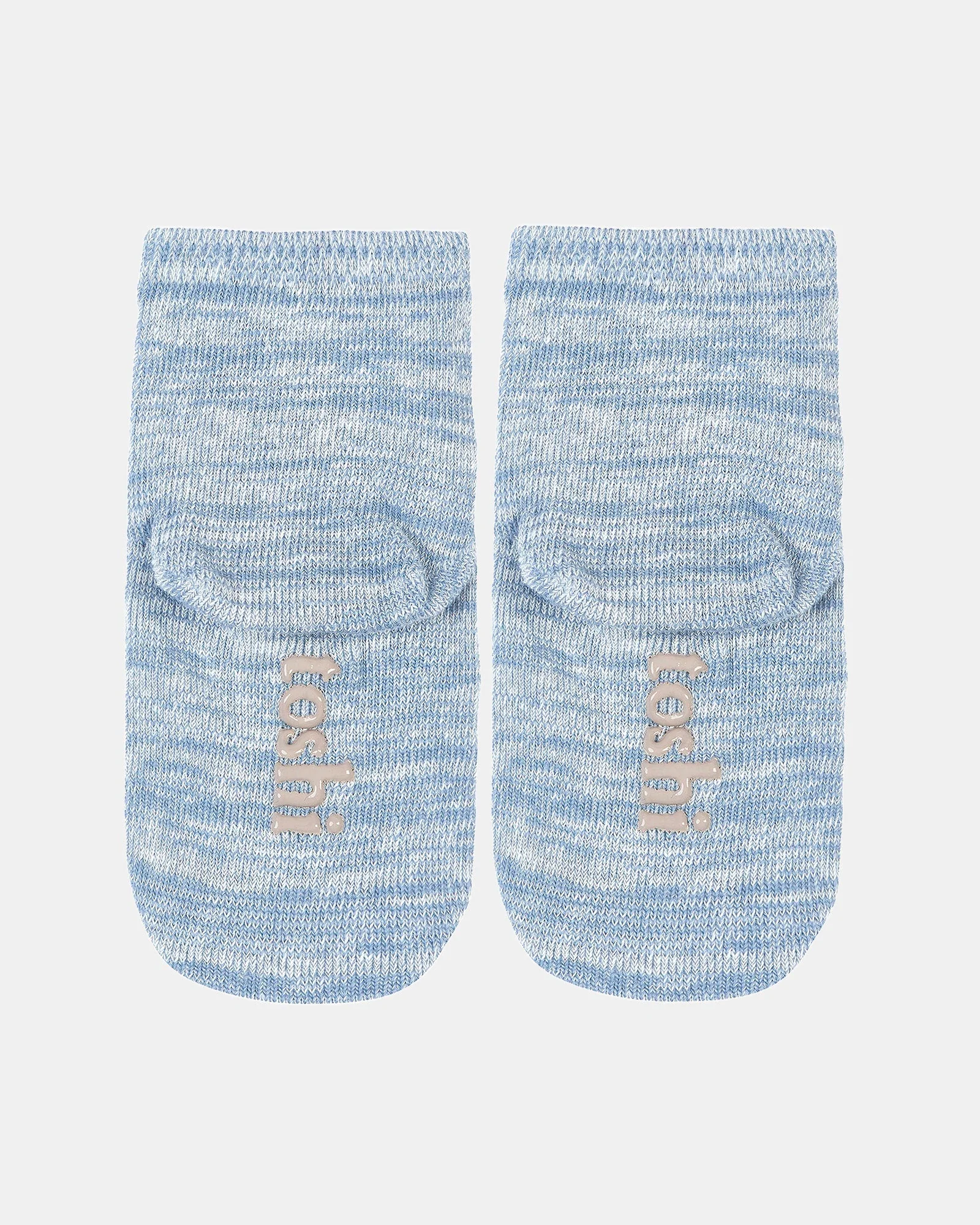 Organic Socks Ankle Marle Storm - Image 2