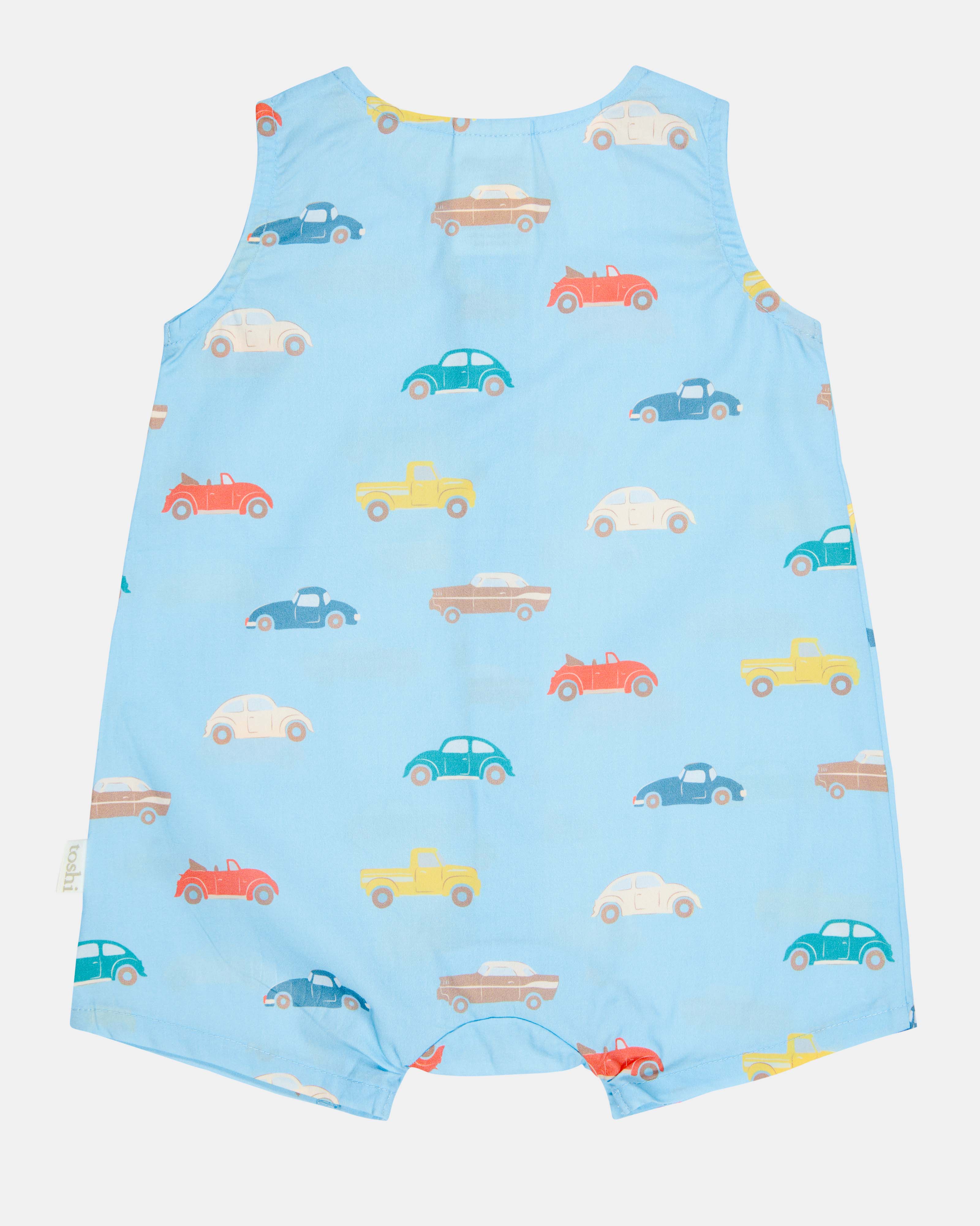 Romper Banjo Fast Lane Cyan - Image 3
