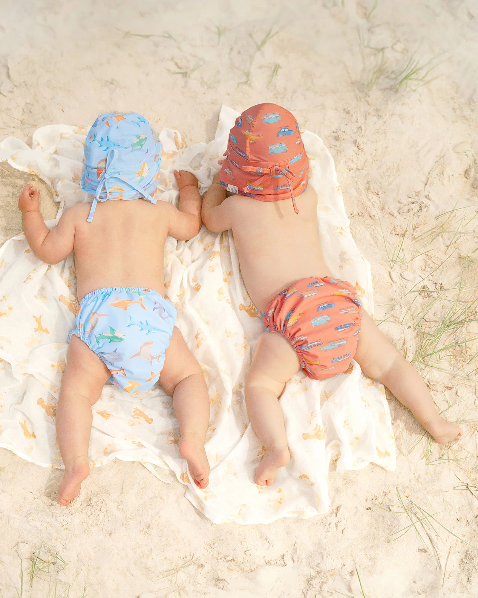 Swim Baby Flap Cap Classic Surfs Up - Image 3