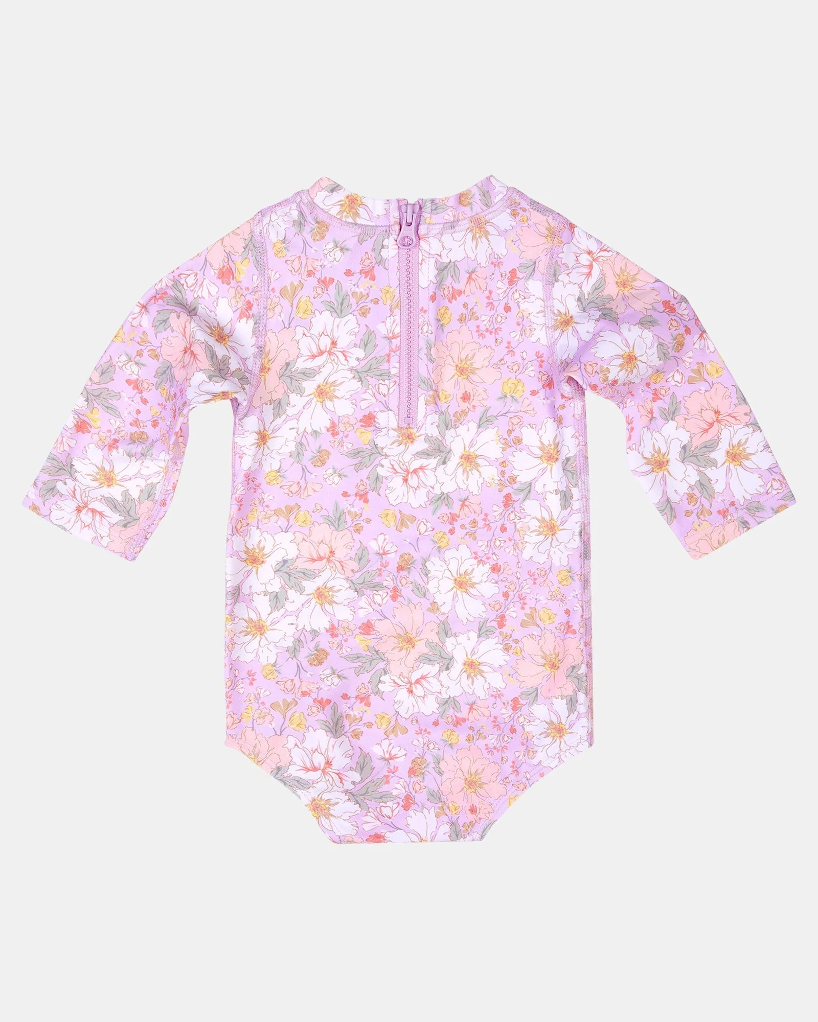 Swim Baby Onesie L/S Classic Dahlia - Image 2