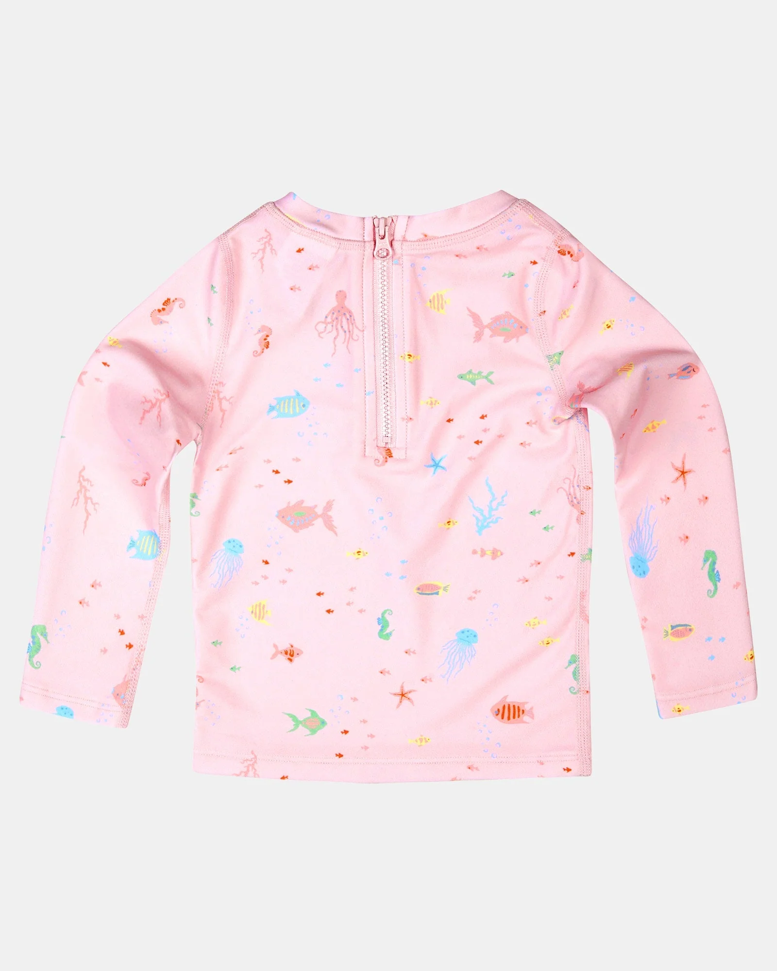 Swim Baby Rashie L/S Classic Coral - Image 2