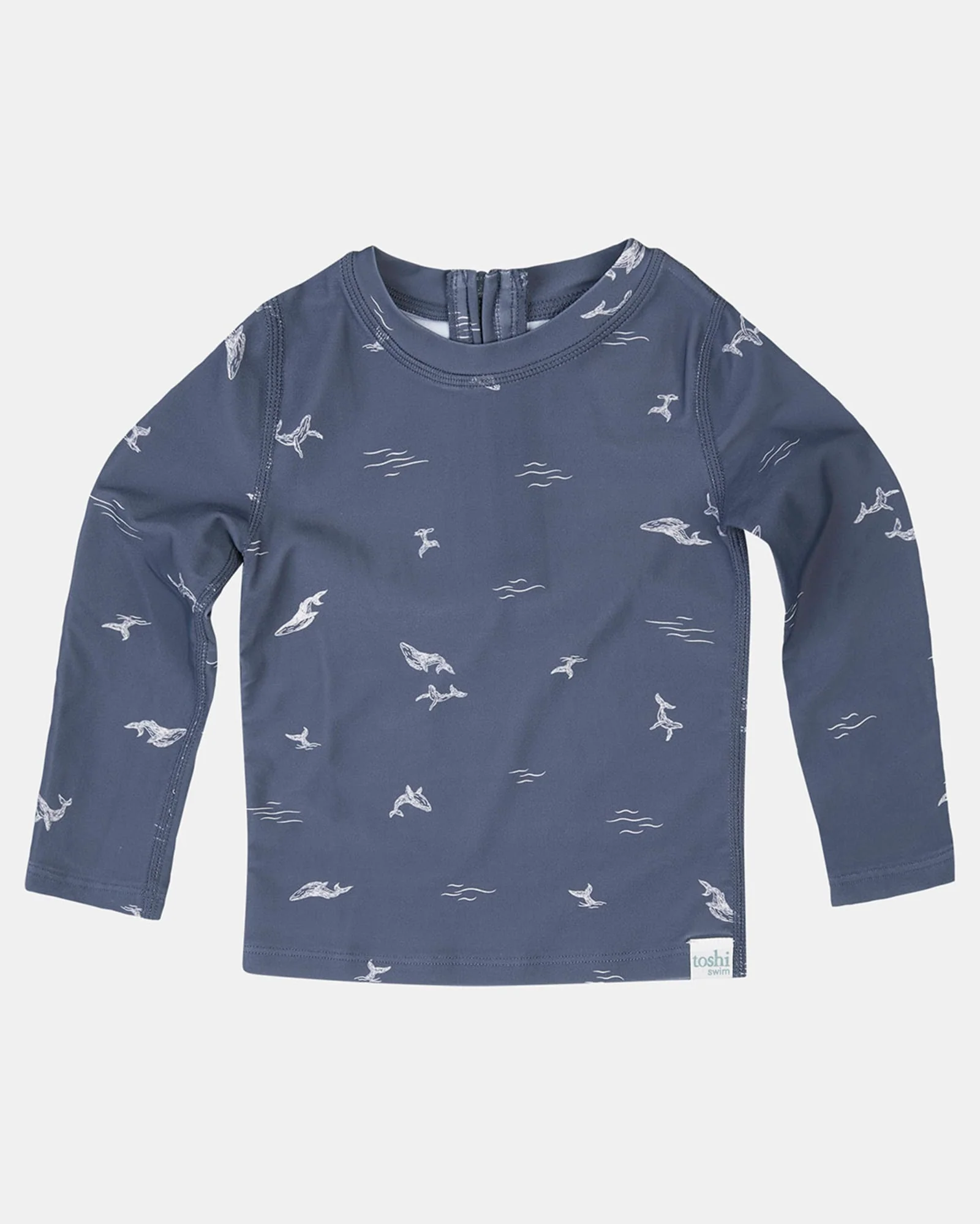 Swim Baby Rashie L/S Classic Whales