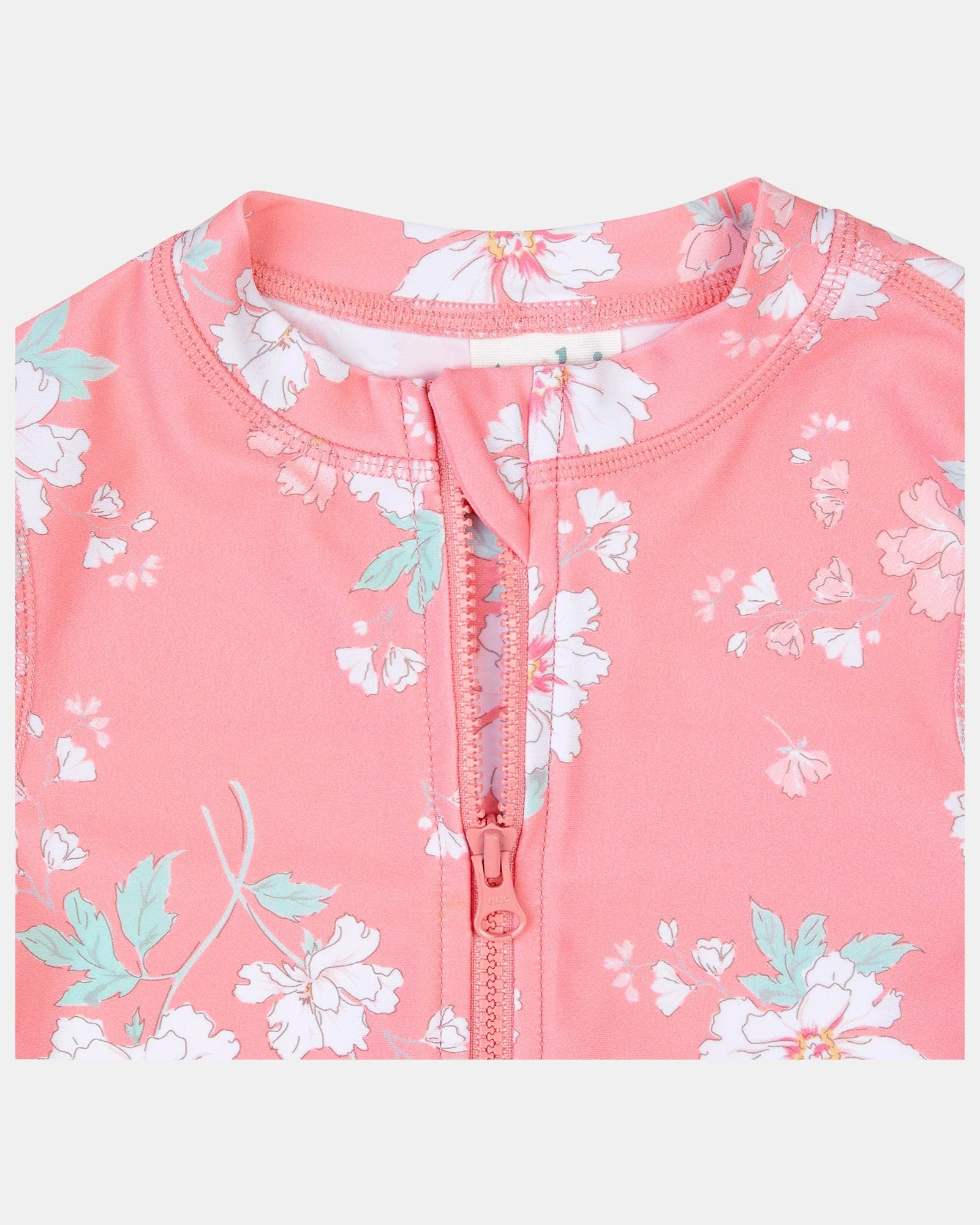 Swim Kids Rashie L/S Full Zip Classic Scarlet - Image 6